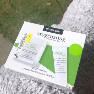 NEW Philosophy Oxygenating Face & Eye Duo